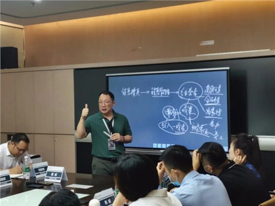 ▲集团董事长单仁博士发表重要讲话