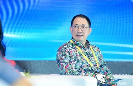 ▲单仁博士参与论道环节